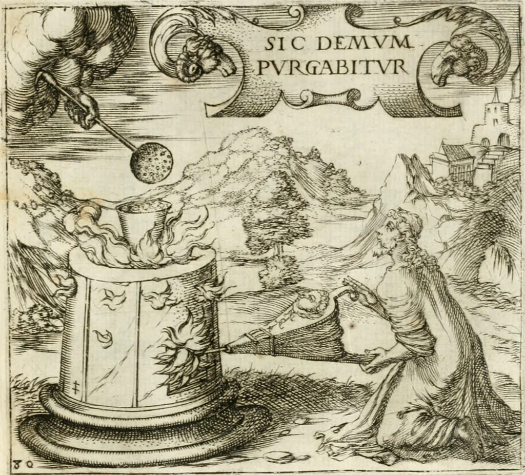 An illustration from Emblemes, ov, Devises chrestiennes, 1571, leaf 170