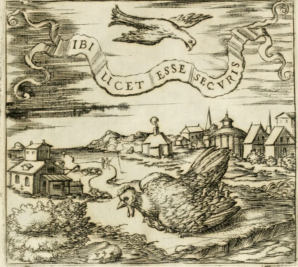 An illustration from Emblemes, ov, Devises chrestiennes, 1571, leaf 178