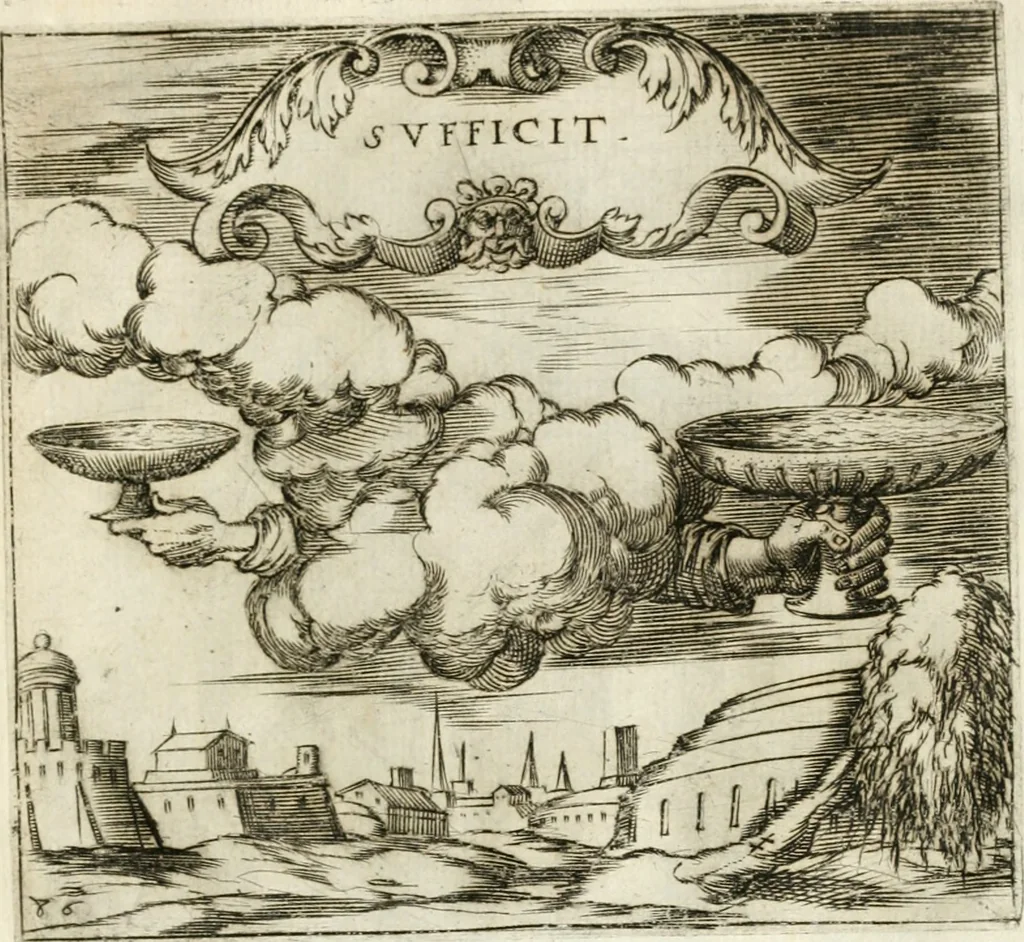 An illustration from Emblemes, ov, Devises chrestiennes, 1571, leaf 182