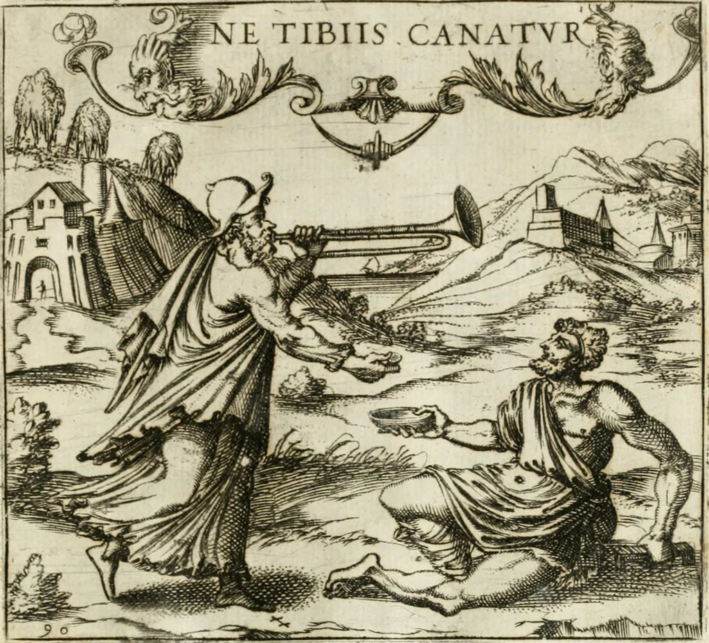 An illustration from Emblemes, ov, Devises chrestiennes, 1571, leaf 190