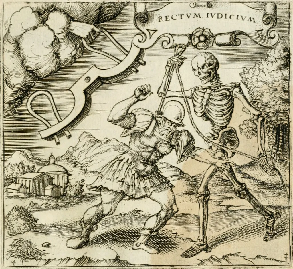An illustration from Emblemes, ov, Devises chrestiennes, 1571, leaf 26