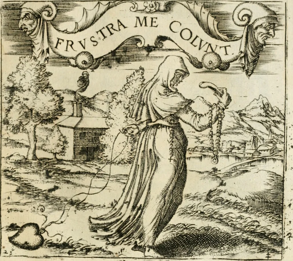 An illustration from Emblemes, ov, Devises chrestiennes, 1571, leaf 68