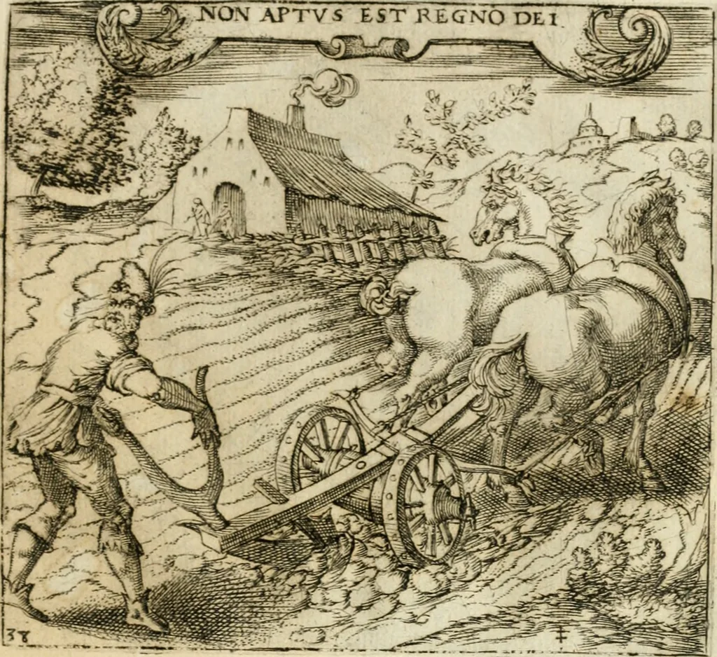 An illustration from Emblemes, ov, Devises chrestiennes, 1571, leaf 94