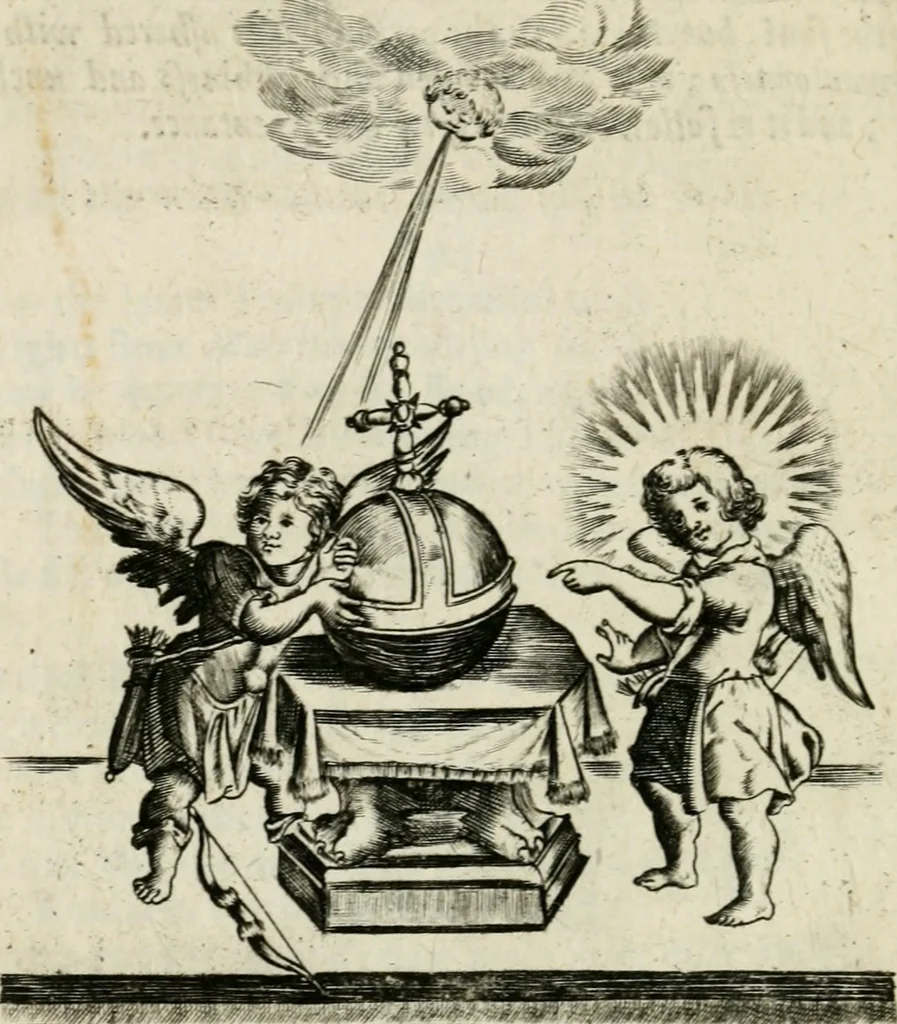 An illustration from Emblemes, 1658, leaf 113