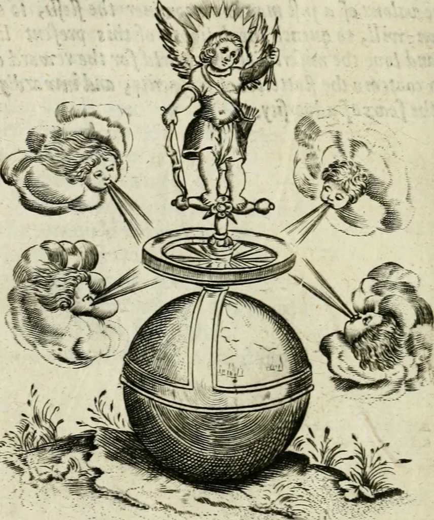 An illustration from Emblemes, 1658, leaf 121