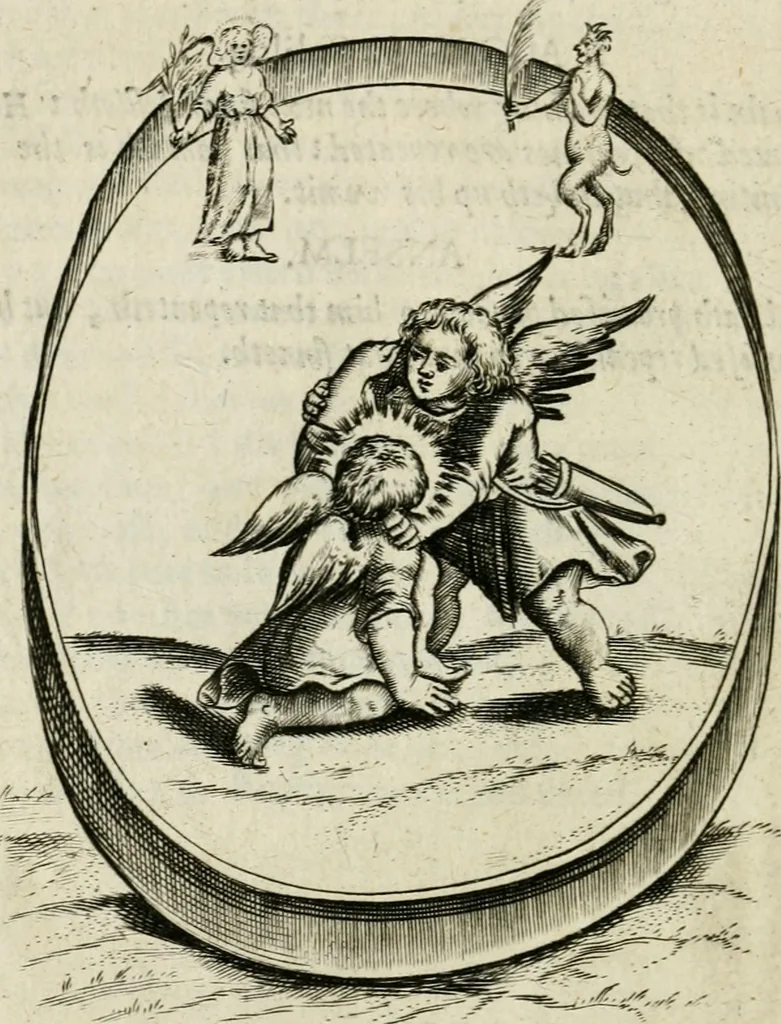 An illustration from Emblemes, 1658, leaf 129