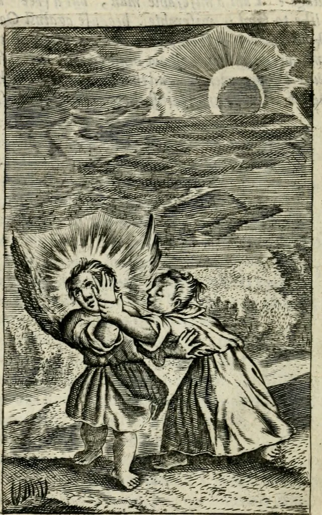 An illustration from Emblemes, 1658, leaf 165