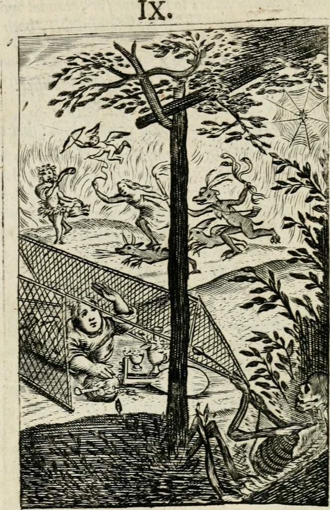 An illustration from Emblemes, 1658, leaf 173