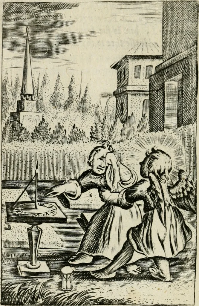 An illustration from Emblemes, 1658, leaf 189