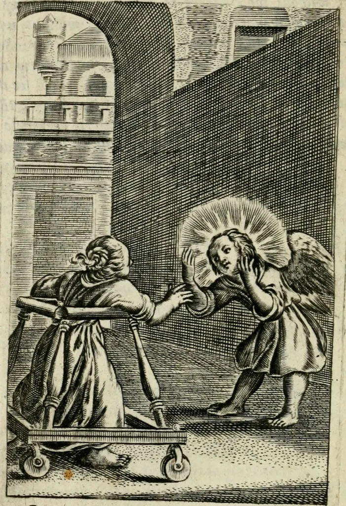 An illustration from Emblemes, 1658, leaf 213