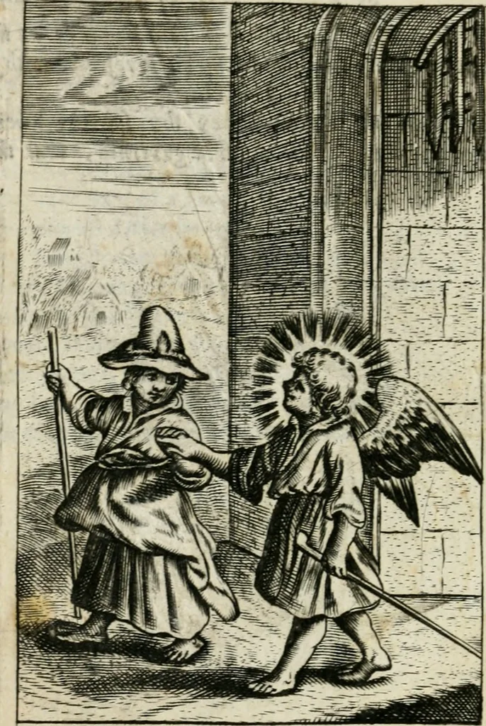 An illustration from Emblemes, 1658, leaf 225