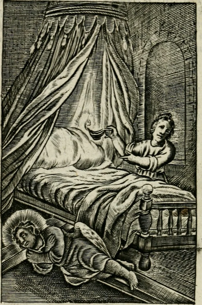 An illustration from Emblemes, 1658, leaf 237
