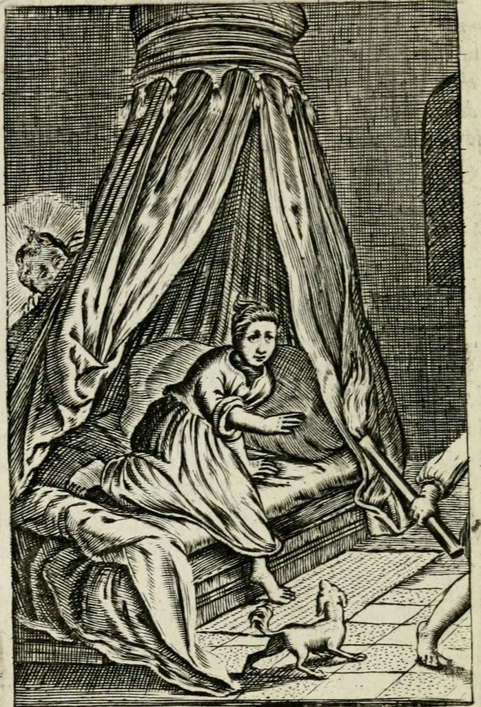 An illustration from Emblemes, 1658, leaf 241