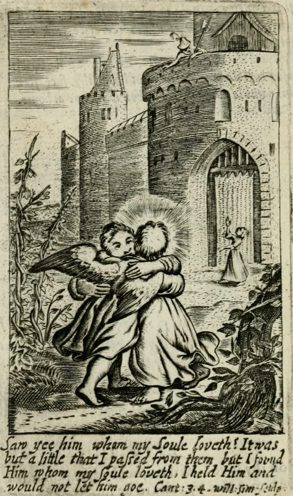 An illustration from Emblemes, 1658, leaf 245