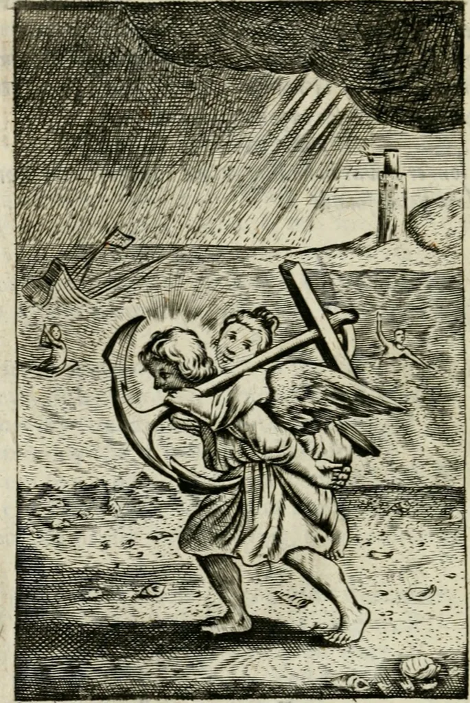 An illustration from Emblemes, 1658, leaf 249
