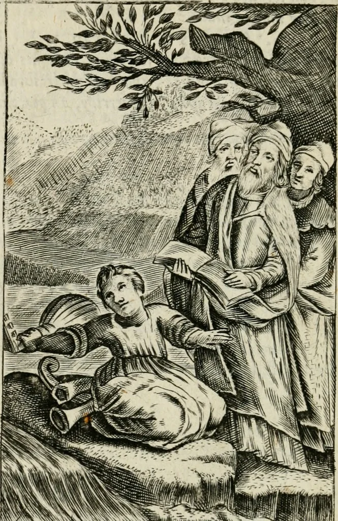 An illustration from Emblemes, 1658, leaf 257