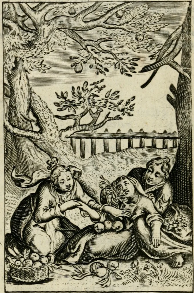 An illustration from Emblemes, 1658, leaf 265