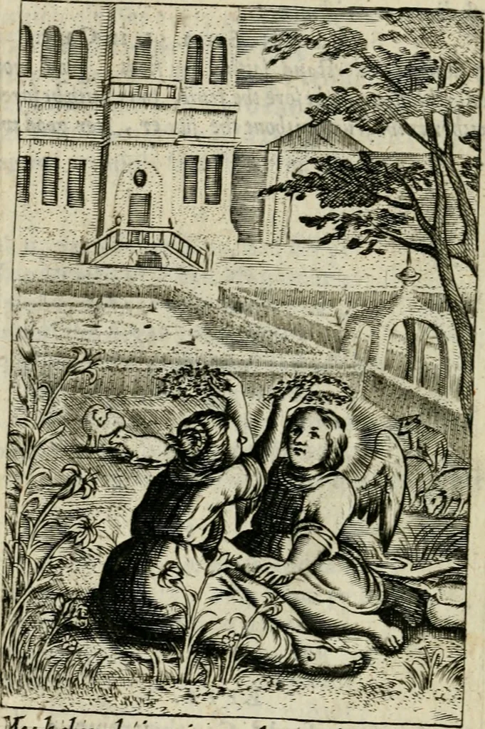 An illustration from Emblemes, 1658, leaf 269