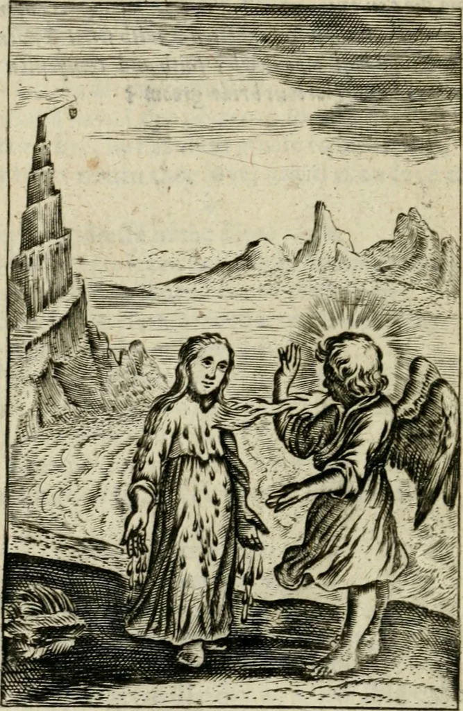 An illustration from Emblemes, 1658, leaf 277