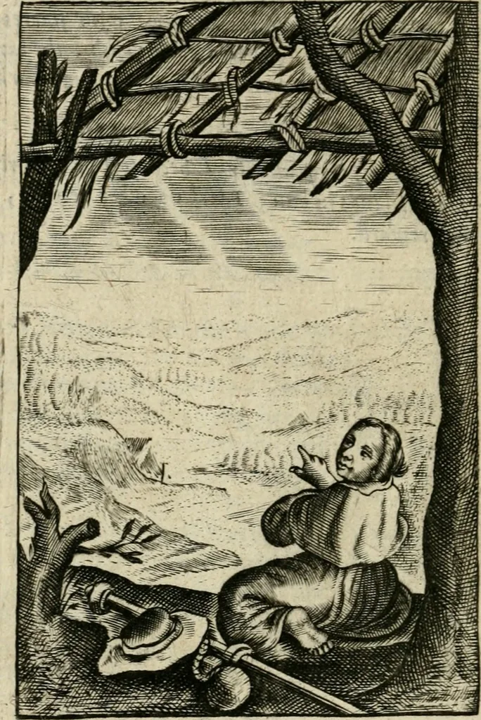 An illustration from Emblemes, 1658, leaf 285