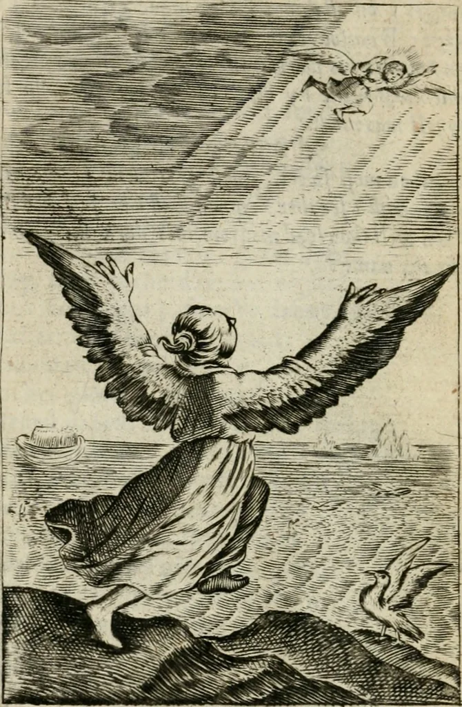 An illustration from Emblemes, 1658, leaf 309