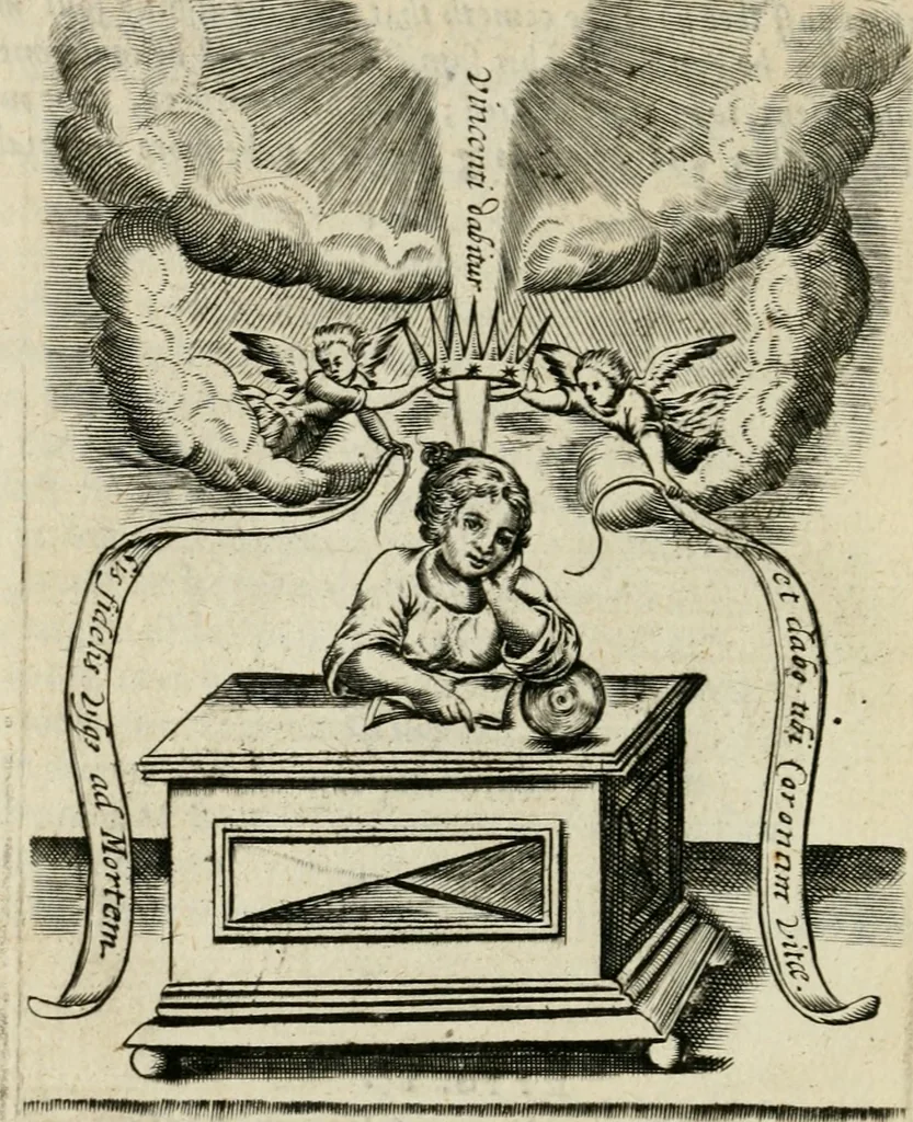An illustration from Emblemes, 1658, leaf 321