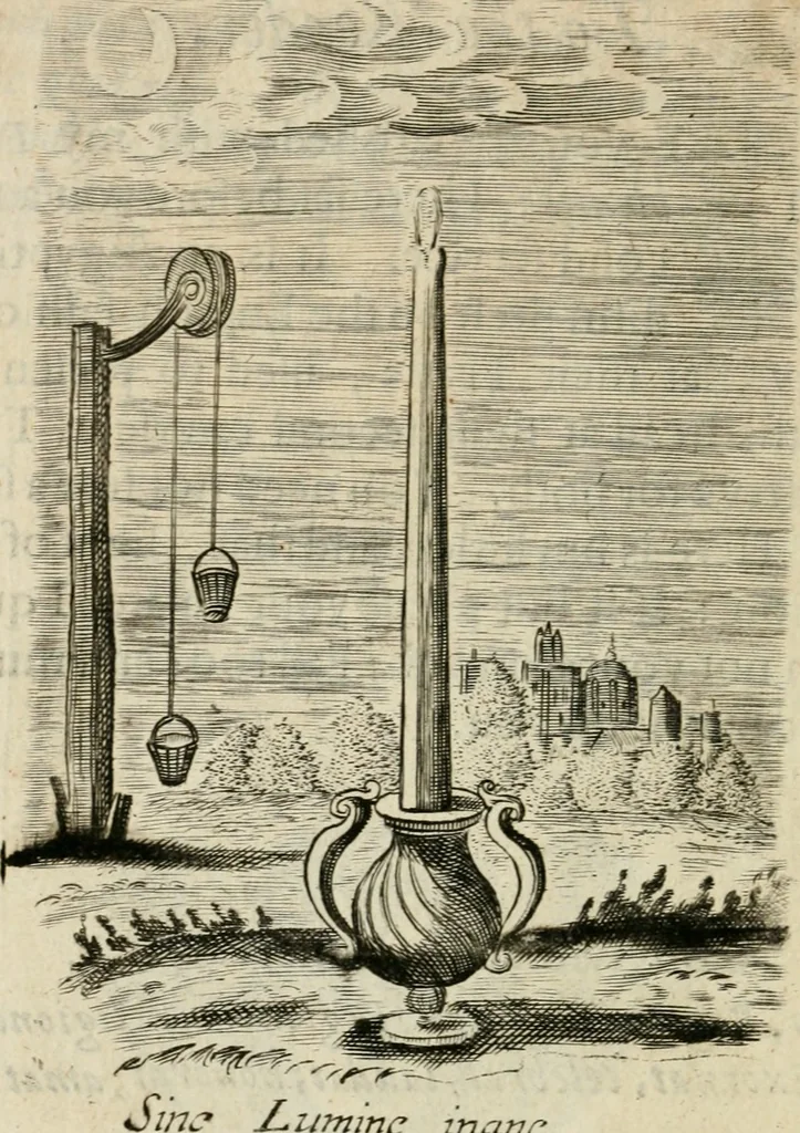 An illustration from Emblemes, 1658, leaf 335