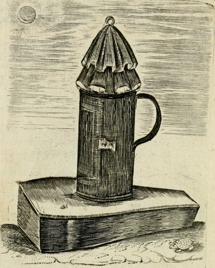 An illustration from Emblemes, 1658, leaf 363