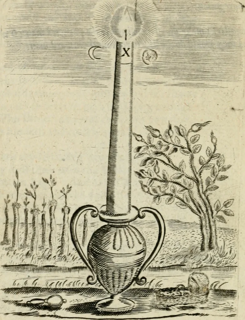 An illustration from Emblemes, 1658, leaf 367