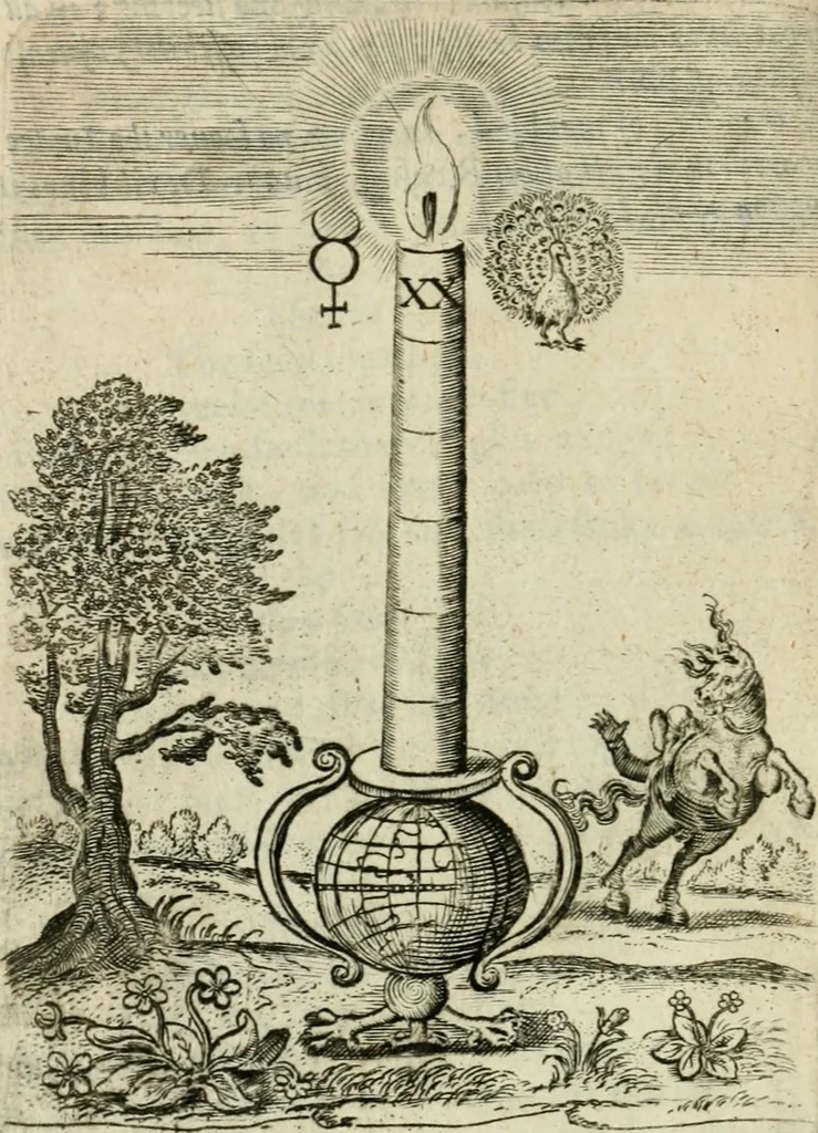 An illustration from Emblemes, 1658, leaf 371