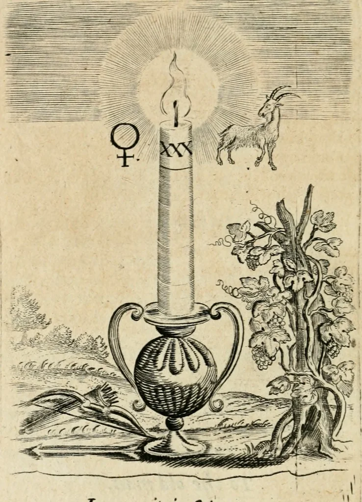 An illustration from Emblemes, 1658, leaf 375