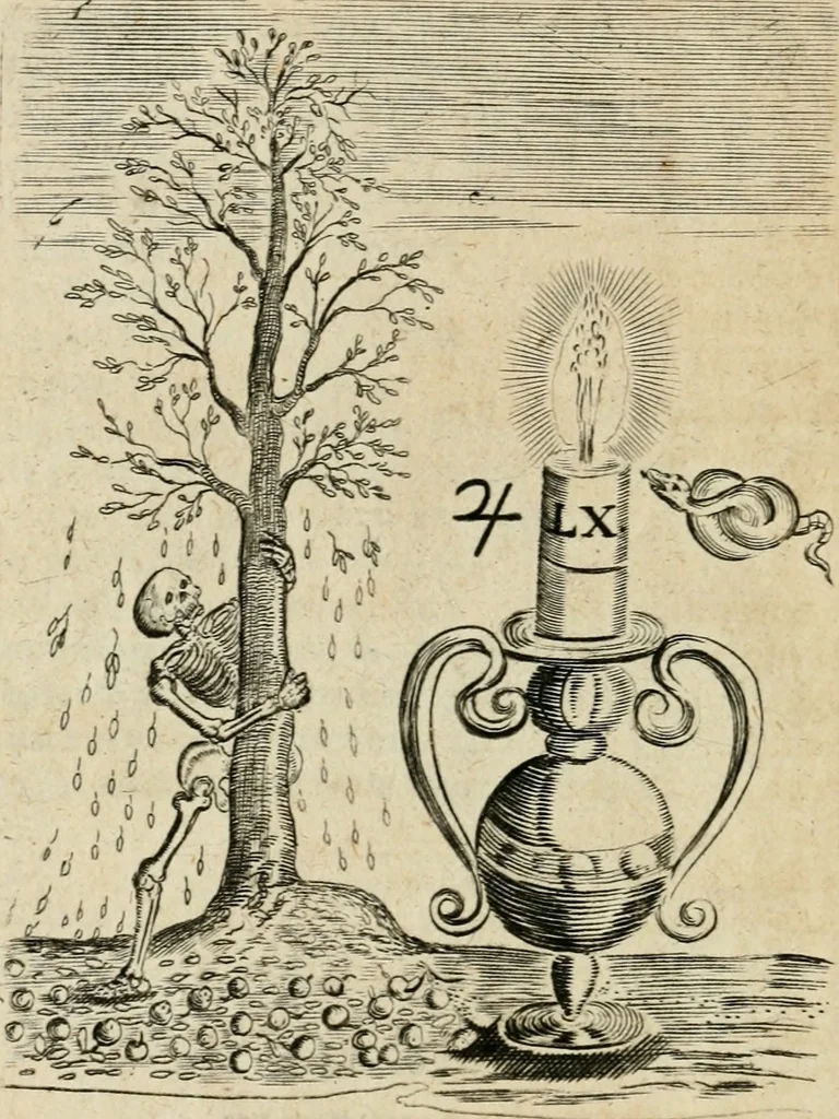 An illustration from Emblemes, 1658, leaf 387