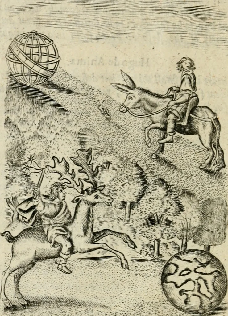 An illustration from Emblemes, 1658, leaf 65