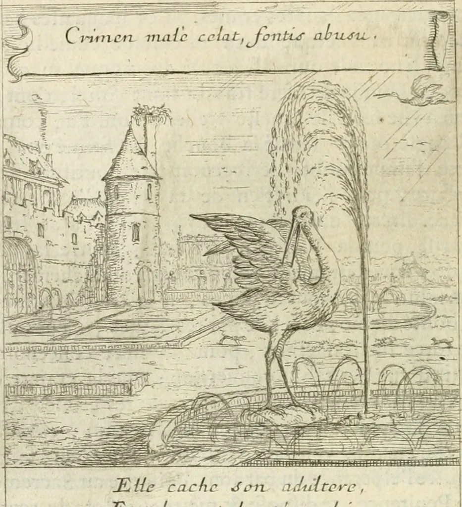 An illustration from Emblemes sacrez sur le tres-saint et tres-adorable sacrement de l'eucharistie, 1667, leaf 101