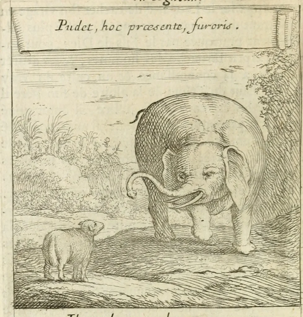 An illustration from Emblemes sacrez sur le tres-saint et tres-adorable sacrement de l'eucharistie, 1667, leaf 123