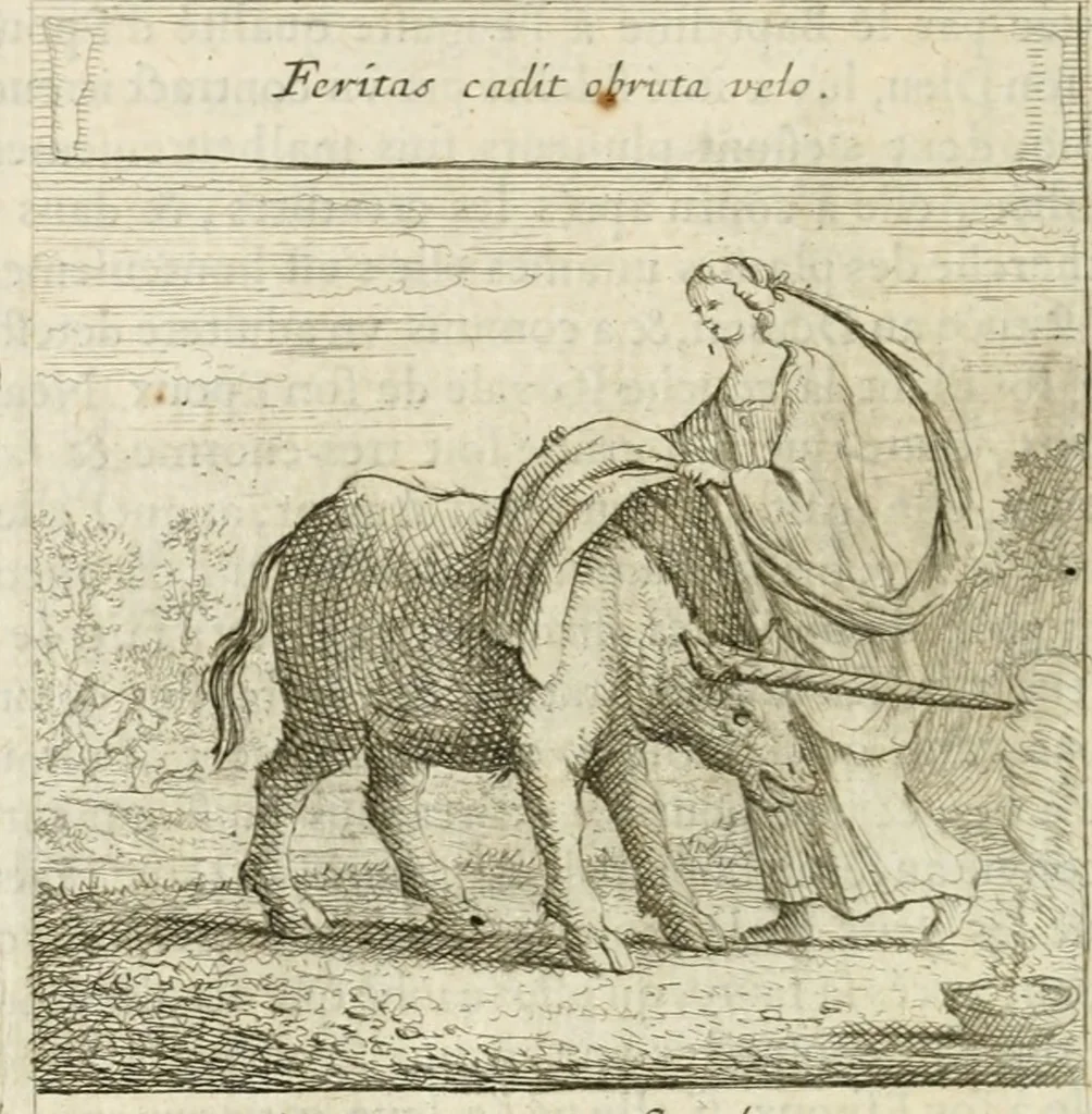 An illustration from Emblemes sacrez sur le tres-saint et tres-adorable sacrement de l'eucharistie, 1667, leaf 127