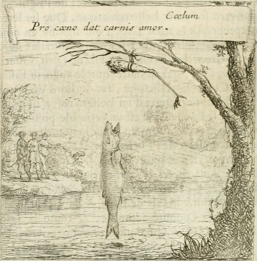 An illustration from Emblemes sacrez sur le tres-saint et tres-adorable sacrement de l'eucharistie, 1667, leaf 151
