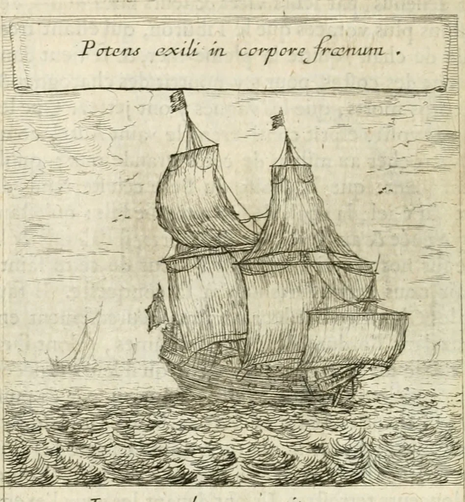 An illustration from Emblemes sacrez sur le tres-saint et tres-adorable sacrement de l'eucharistie, 1667, leaf 153