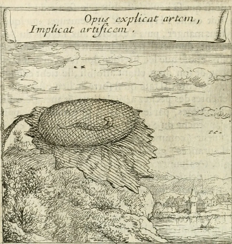 An illustration from Emblemes sacrez sur le tres-saint et tres-adorable sacrement de l'eucharistie, 1667, leaf 171