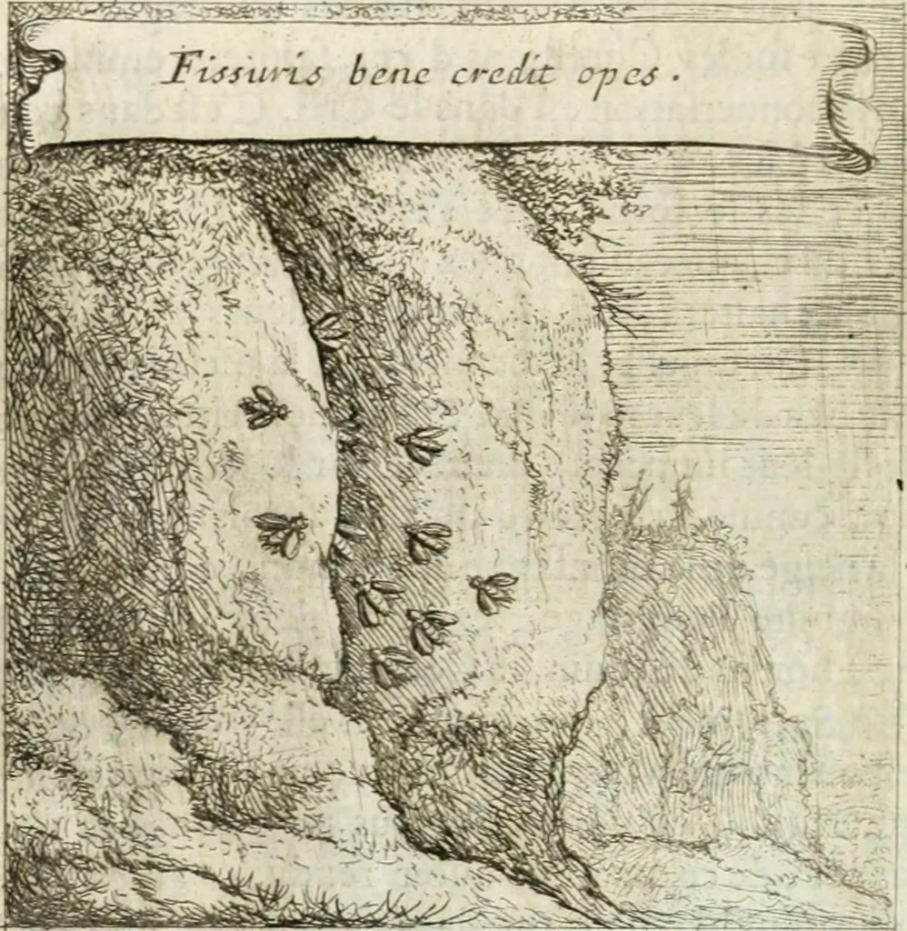 An illustration from Emblemes sacrez sur le tres-saint et tres-adorable sacrement de l'eucharistie, 1667, leaf 179