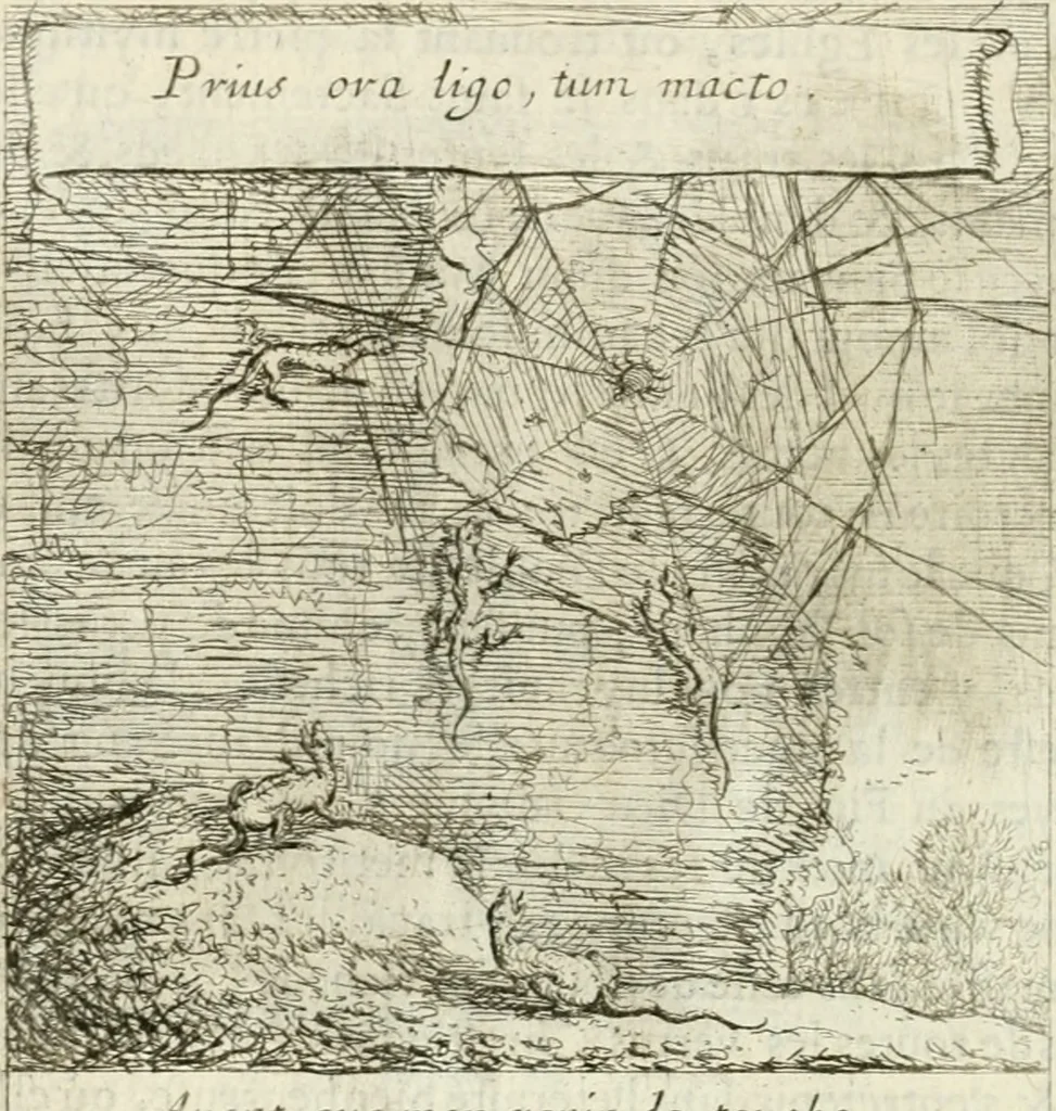 An illustration from Emblemes sacrez sur le tres-saint et tres-adorable sacrement de l'eucharistie, 1667, leaf 181