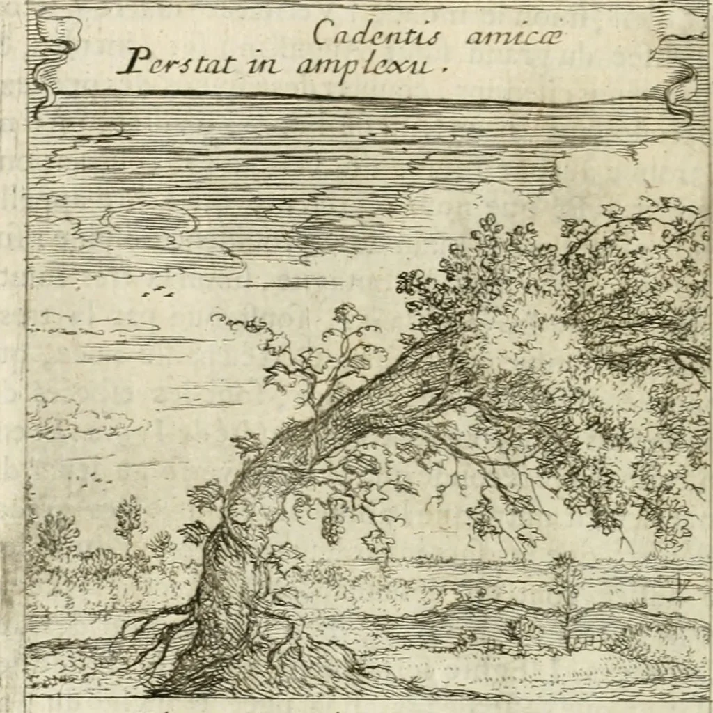 An illustration from Emblemes sacrez sur le tres-saint et tres-adorable sacrement de l'eucharistie, 1667, leaf 195