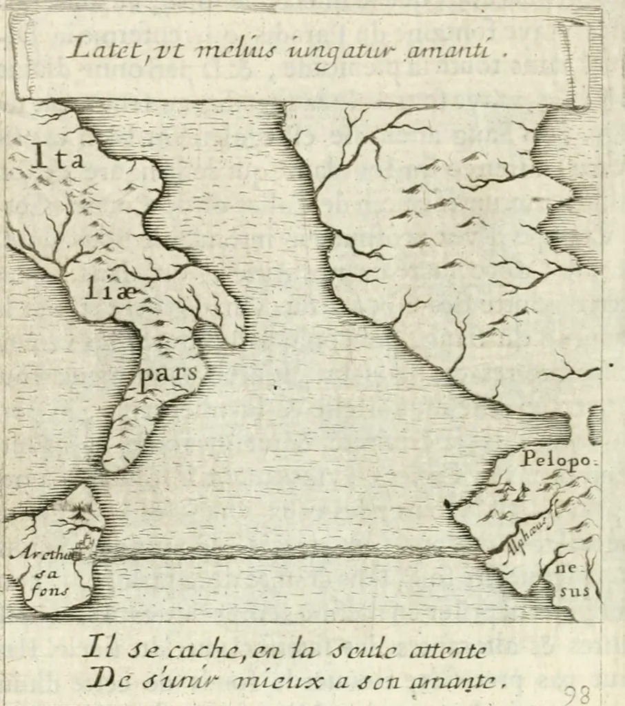 An illustration from Emblemes sacrez sur le tres-saint et tres-adorable sacrement de l'eucharistie, 1667, leaf 213