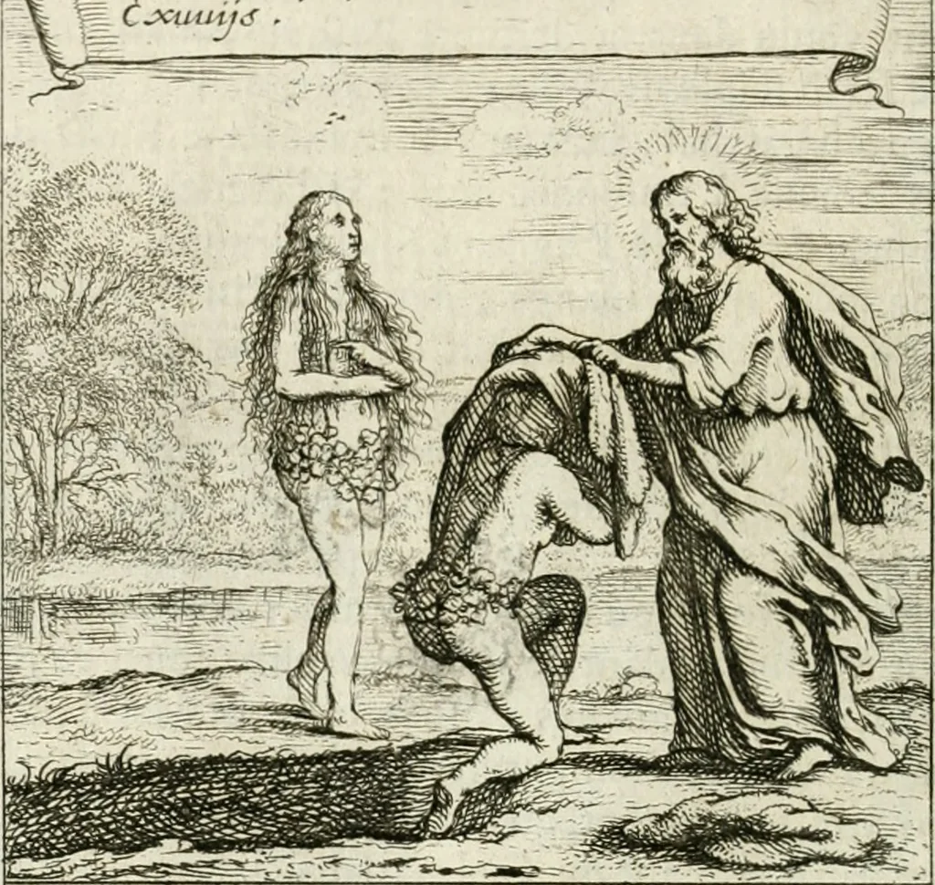 An illustration from Emblemes sacrez sur le tres-saint et tres-adorable sacrement de l'eucharistie, 1667, leaf 25