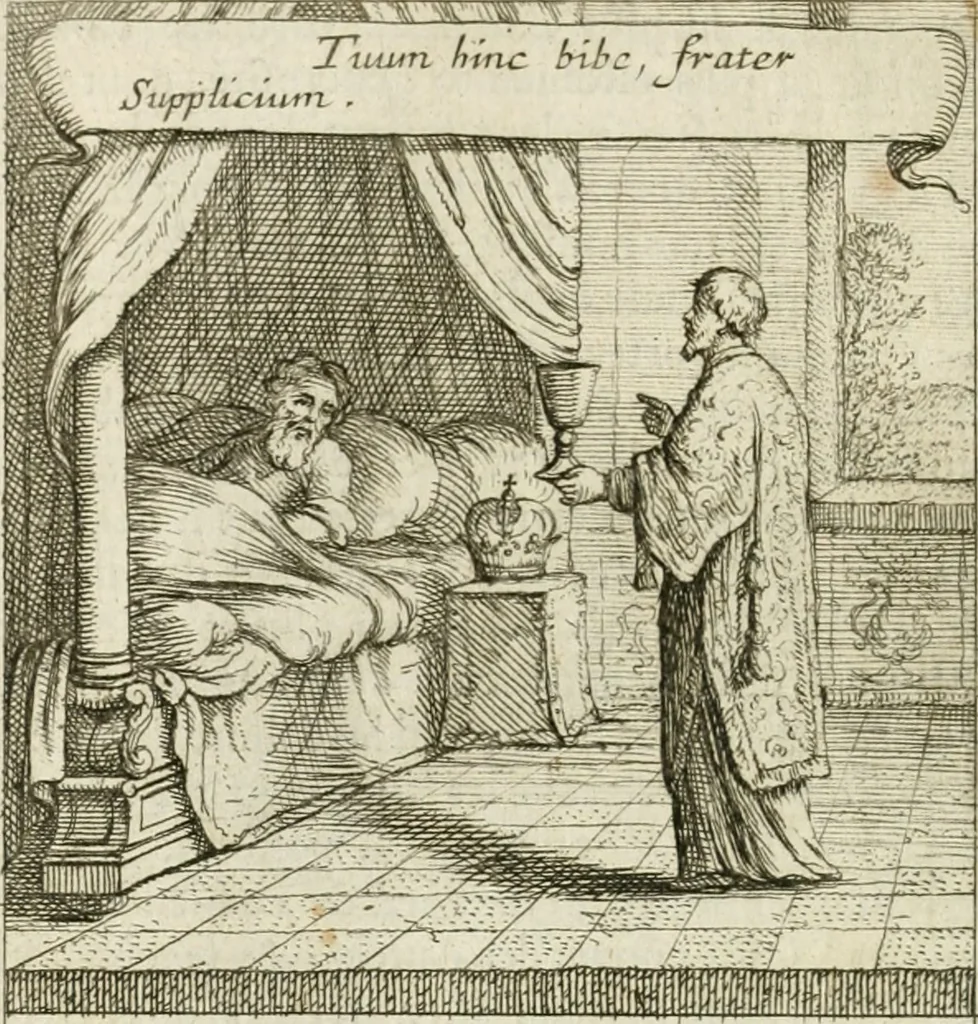 An illustration from Emblemes sacrez sur le tres-saint et tres-adorable sacrement de l'eucharistie, 1667, leaf 31