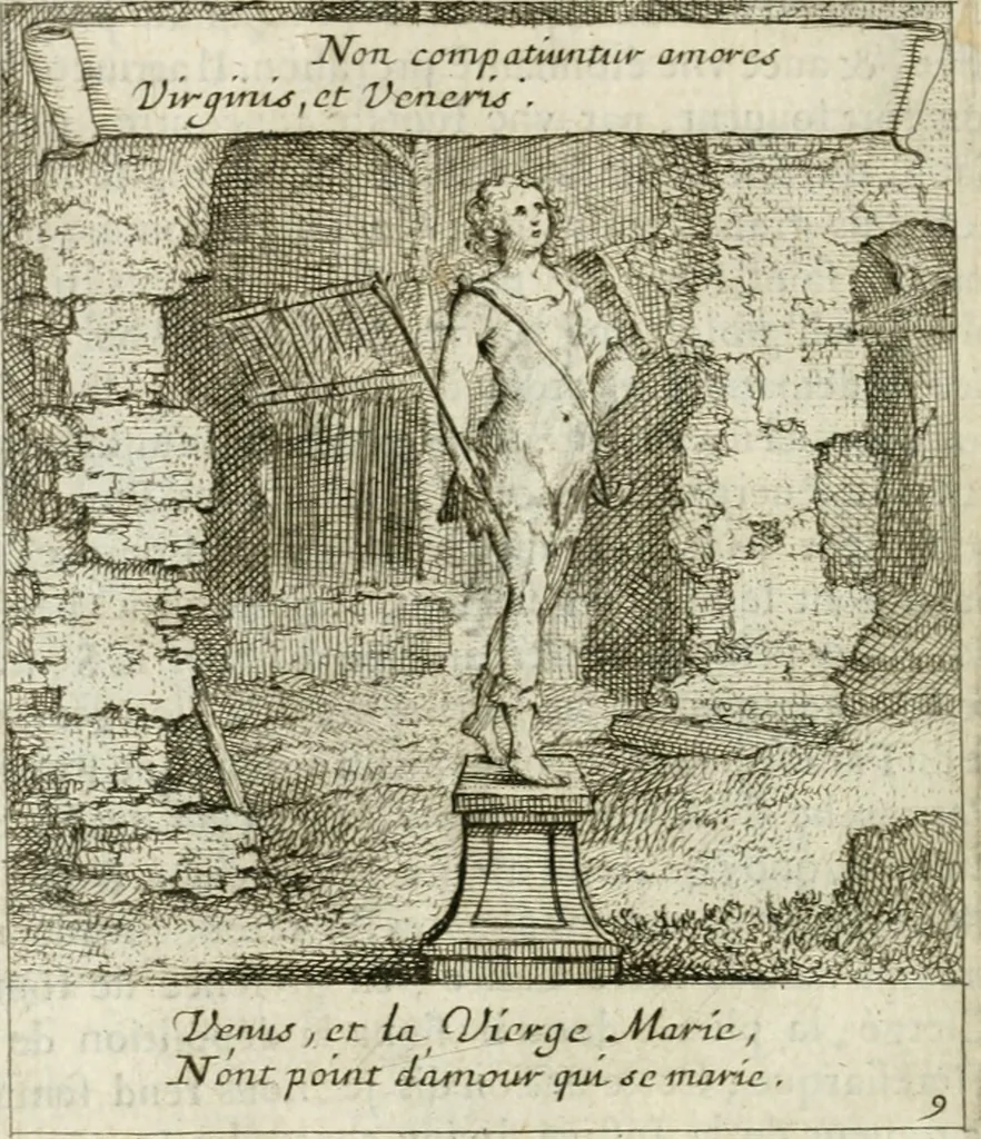 An illustration from Emblemes sacrez sur le tres-saint et tres-adorable sacrement de l'eucharistie, 1667, leaf 35
