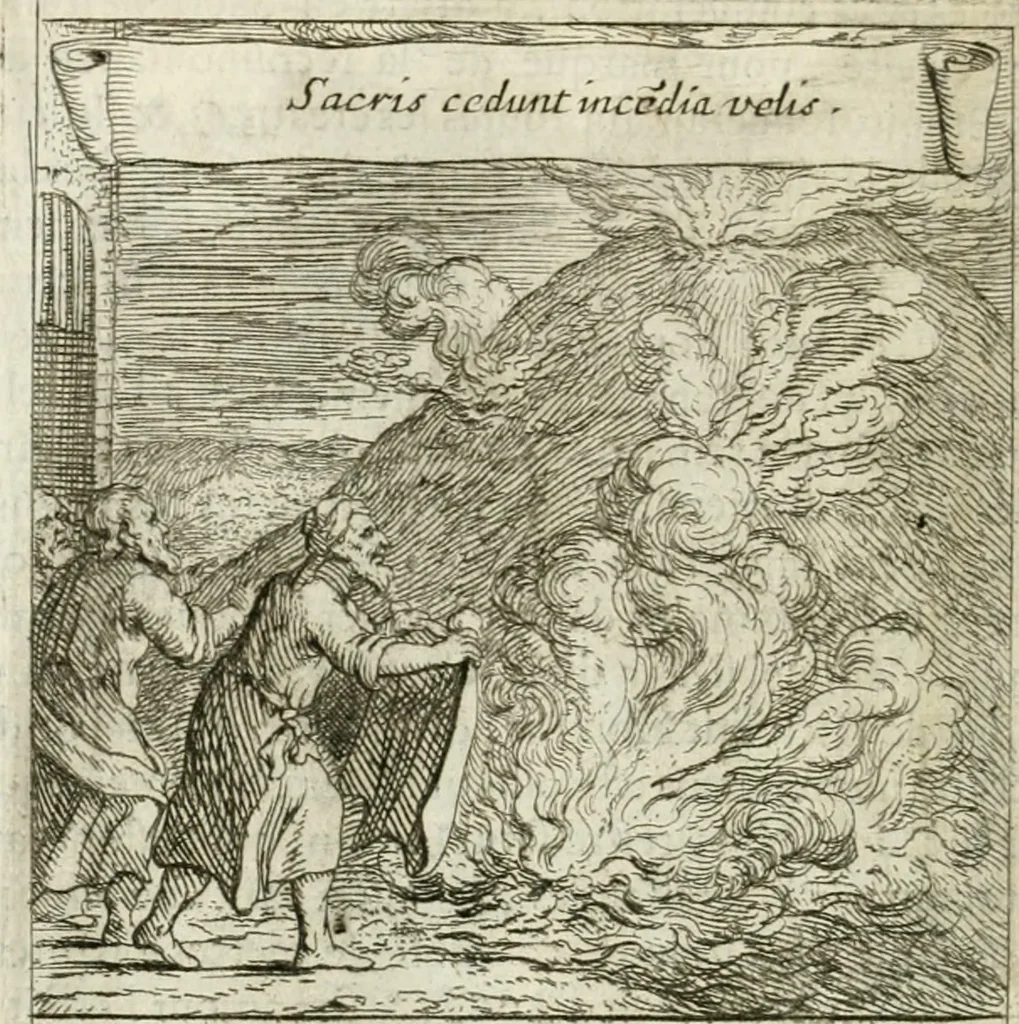An illustration from Emblemes sacrez sur le tres-saint et tres-adorable sacrement de l'eucharistie, 1667, leaf 41
