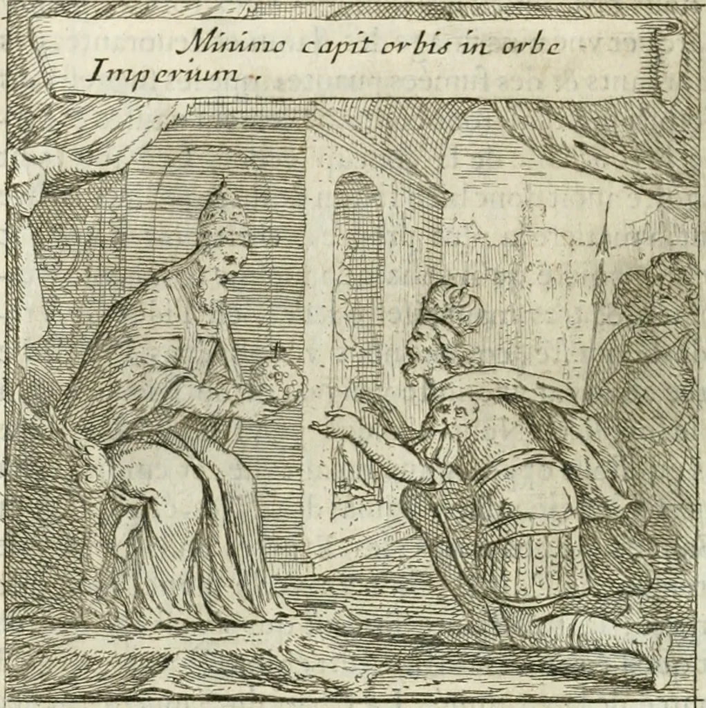 An illustration from Emblemes sacrez sur le tres-saint et tres-adorable sacrement de l'eucharistie, 1667, leaf 43