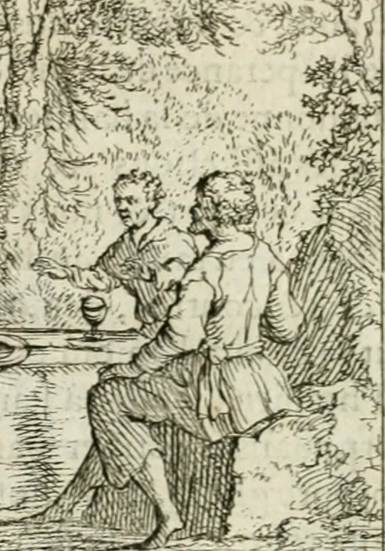 An illustration from Emblemes sacrez sur le tres-saint et tres-adorable sacrement de l'eucharistie, 1667, leaf 49