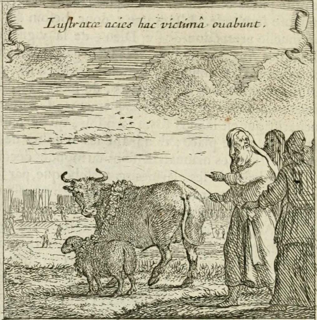 An illustration from Emblemes sacrez sur le tres-saint et tres-adorable sacrement de l'eucharistie, 1667, leaf 55